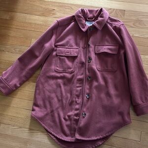 Old navy orange‎ Shacket